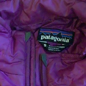 Patagonia nano puff jacket purple